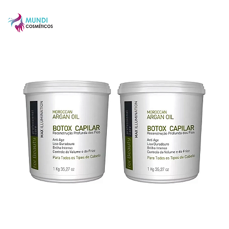 2 Btx Moroccan Argan Capilar Max Illumination For Beauty 1kg