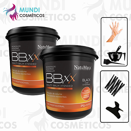 2 Bbxx Btx Beauty Balm Xtended Black Natumaxx 1kg