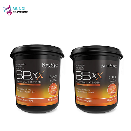 2 Bbxx Btx Beauty Balm Xtended Black Natumaxx 1kg