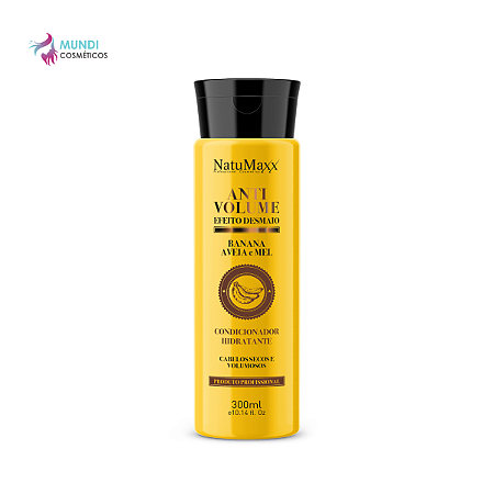 Condicionador Antivolume Banana Aveia E Mel Natumaxx 300ml