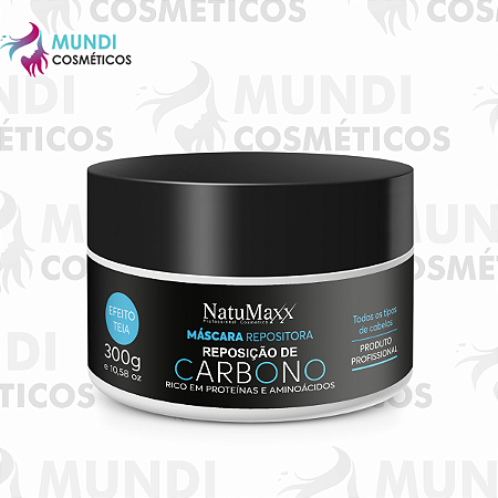 Máscara Reconstrutora Reposição de Carbono NatuMaxx 300g