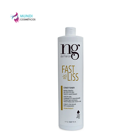 NG De France Condicionador Pós Fast Liss 1Litro -Vegan