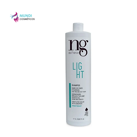 Shampoo Light Ng De France 1000ml
