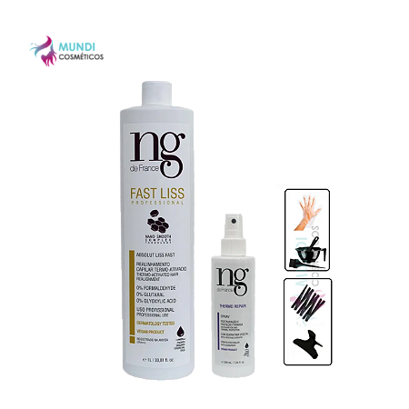 Ng De France Liss Fast 1 Litro + Thermo Repair 120ml