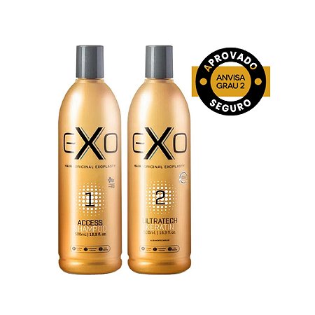 Exo Progressiva Exoplastia Capilar Exo Hair 2 X 500ML