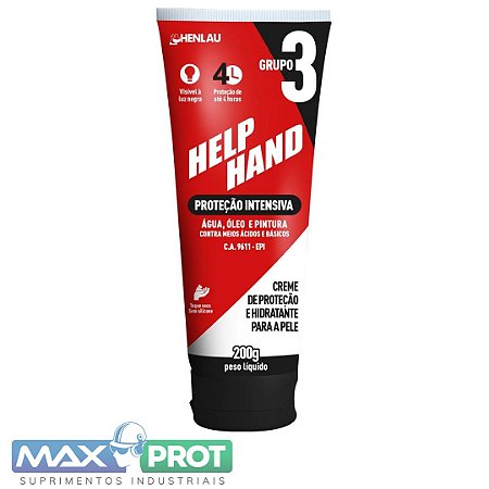 CREME DE PROTEÇÃO GRUPO 3 C.A 9611 200G - HENLAU