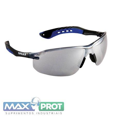 OCULOS DE PROTEÇÃO JAMAICA CINZA ESPELHADO - KALIPSO