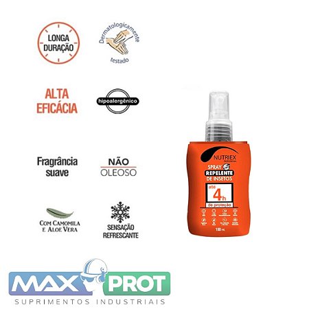 REPELENTE INSETOS ATE 4H SPRAY 100ML - NUTRIEX