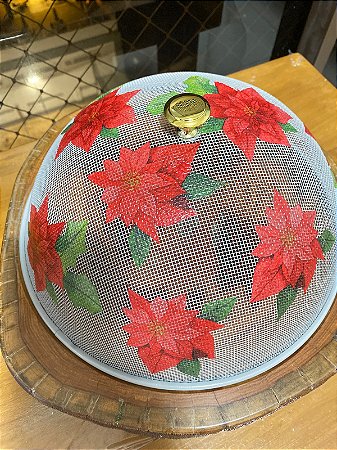 Cobre bolo Natal