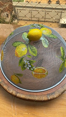 Cobre bolo limão siciliano