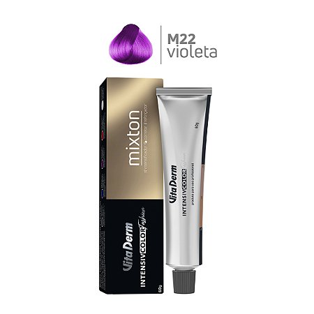Coloração Profissonal Mixton M22 Violeta 60gr - Vita Derm