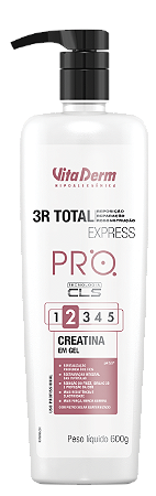 Pro Creatina em Gel SOS Capilar 3R Total Express 600ml - Vita Derm