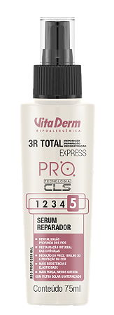 SOS Capilar 3R Total Serum Reparador 75ml - Vita Derm