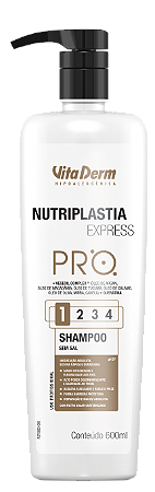 Pro Shampoo Nutriplastia SOS Capilar Expres 600ml - Vita Derm