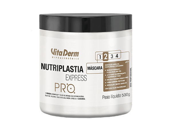 Pro Máscara Nutriplastia SOS Capilar Express 500gr - Vita Derm