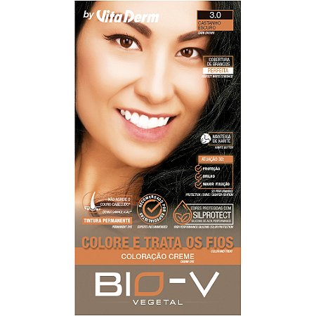 3.0 CASTANHO ESCURO BIO-V - VITA DERM