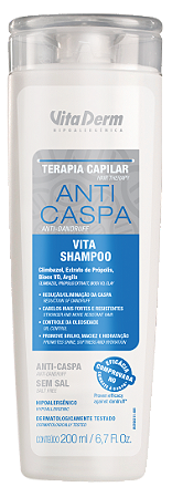 Vita Shampoo Anti Caspa 200ml - Vita Derm