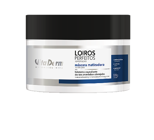 Máscara Matizadora Loiros Perfeitos 220gr - Vita Derm