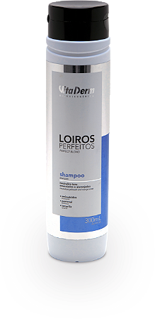 Shampoo Matizador Loiros  Perfeitos 300ml - Vita Derm