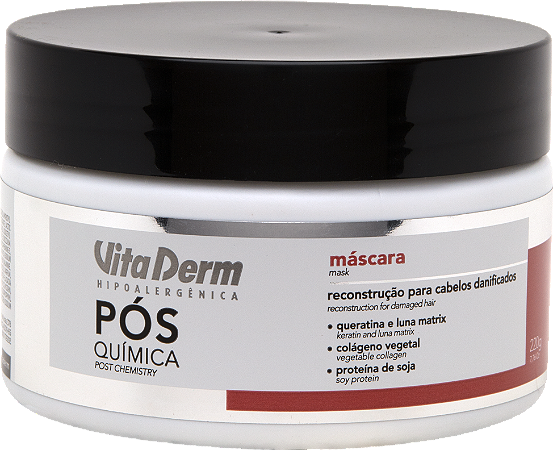 Máscara Pós Química 220gr - Vita Derm
