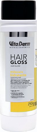 Máscara Hair Gloss 250gr - Vita Derm