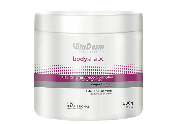 Gel Crioterápico Body Shape 500gr - Vita Derm