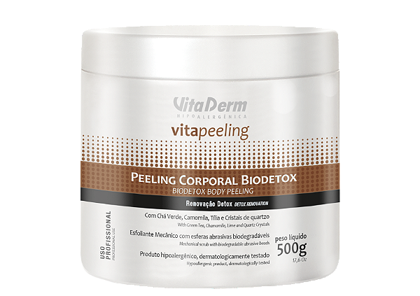 Peeling Corporal Biodetox 500gr - Vita Derm