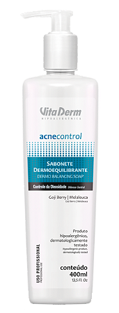 Pró Sabonete Dermoequilibrante 400ml - Vita Derm