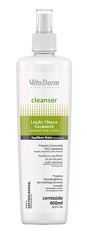 Pró Loção Tônica Calmante 400ml - Vita Derm