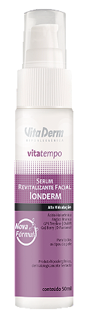 Serum Revilalizante Facial Ionderm Vita Tempo 50ml - Vita Derm