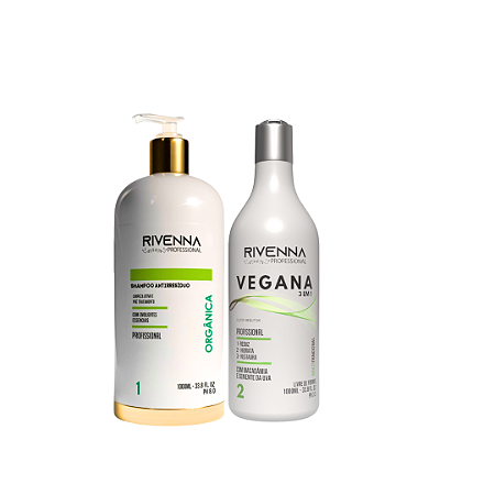 Shampoo Antirresíduo 1L+ Progressiva Vegana 1L