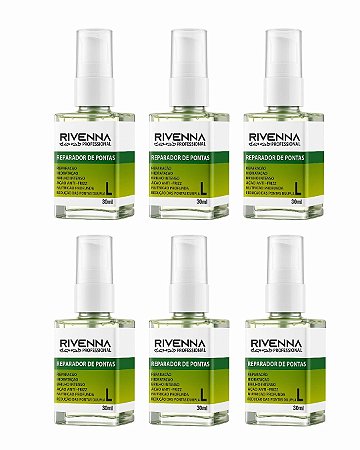 Kit com 6 Reparadores L - 30 ml cada