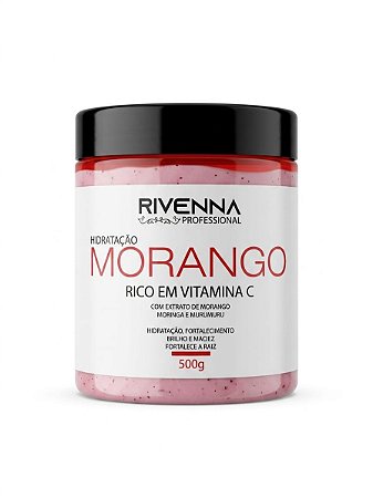 MÁSCARA DE MORANGO, MORINGA E MURUMURU 450G