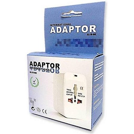 Adaptador Internacional de Tomada (All-in-One)