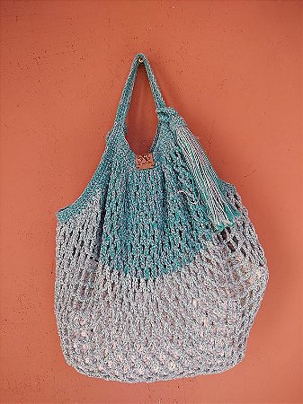 knitted string bolsa pattern