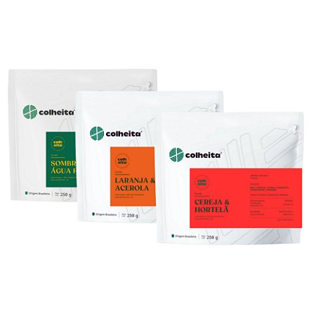 [Kit Degustação 3 cafés] Mix de Frutas