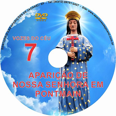 DVD VOZES DO CÉU 07- Filme das Aparições de Nossa Senhora em Pontmain, França a quatro videntes