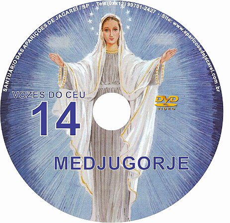 DVD VOZES DO CÉU 14- Filme 4 das Aparições de Nossa Senhora em Medjugorje, Bosnia Herzegovina a seis videntes