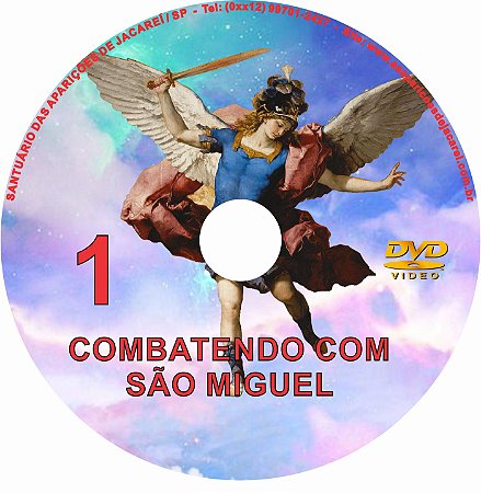 DVD COMBATENDO COM SÃO MIGUEL