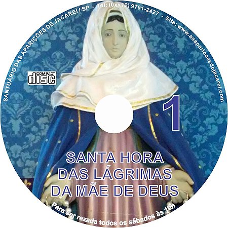 CD SANTA HORA DAS LÁGRIMAS DA MÃE DE DEUS 01