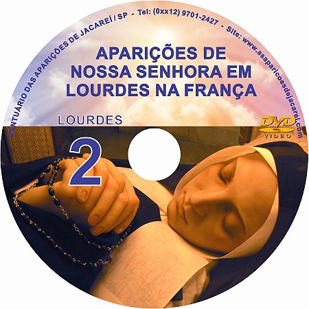 DVD- FILME AS APARIÇÕES DE LOURDES 2
