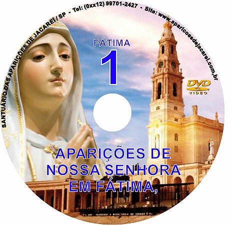 DVD- FILME AS APARIÇÕES DE FÁTIMA 1