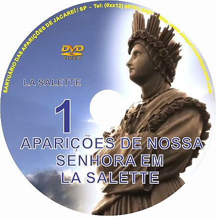 DVD- FILME AS APARIÇÕES DE LA SALETTE 1