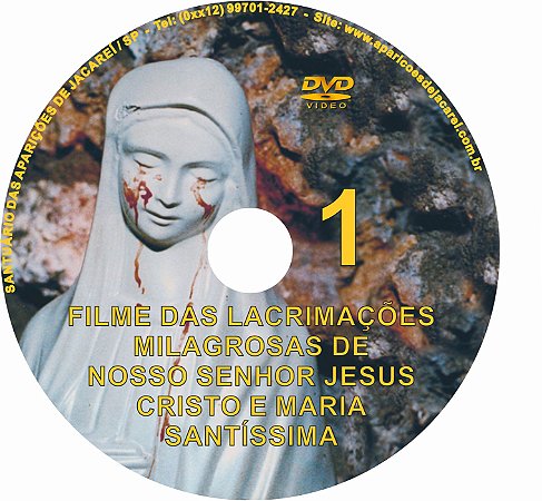 DVD- FILME LÁGRIMAS DE JESUS E MARIA 1