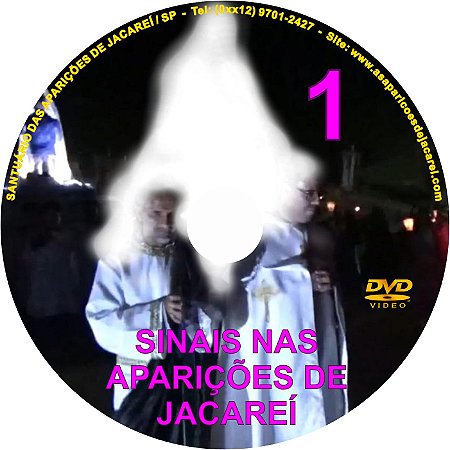 DVD- SINAIS NAS APARIÇÕES DE JACAREÍ 1