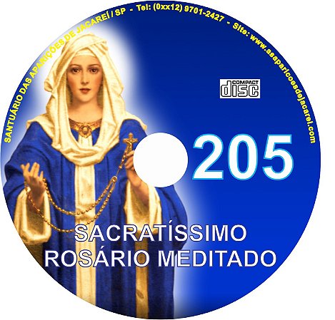 CD ROSÁRIO MEDITADO 205