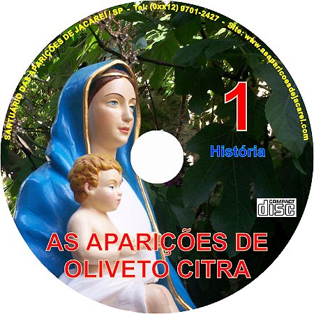 CD AS APARIÇÕES DE OLIVETO CITRA 01