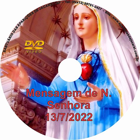 DVD MENSAGEM DO DIA 13/7/2022