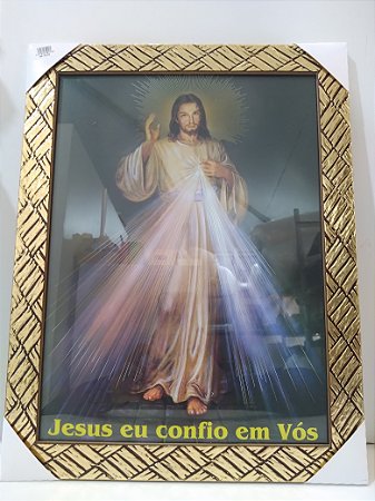 QUADRO JESUS MISERICORDOSO 43X36
