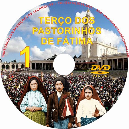 DVD TERÇO DOS PASTORINHOS DE FÁTIMA 1